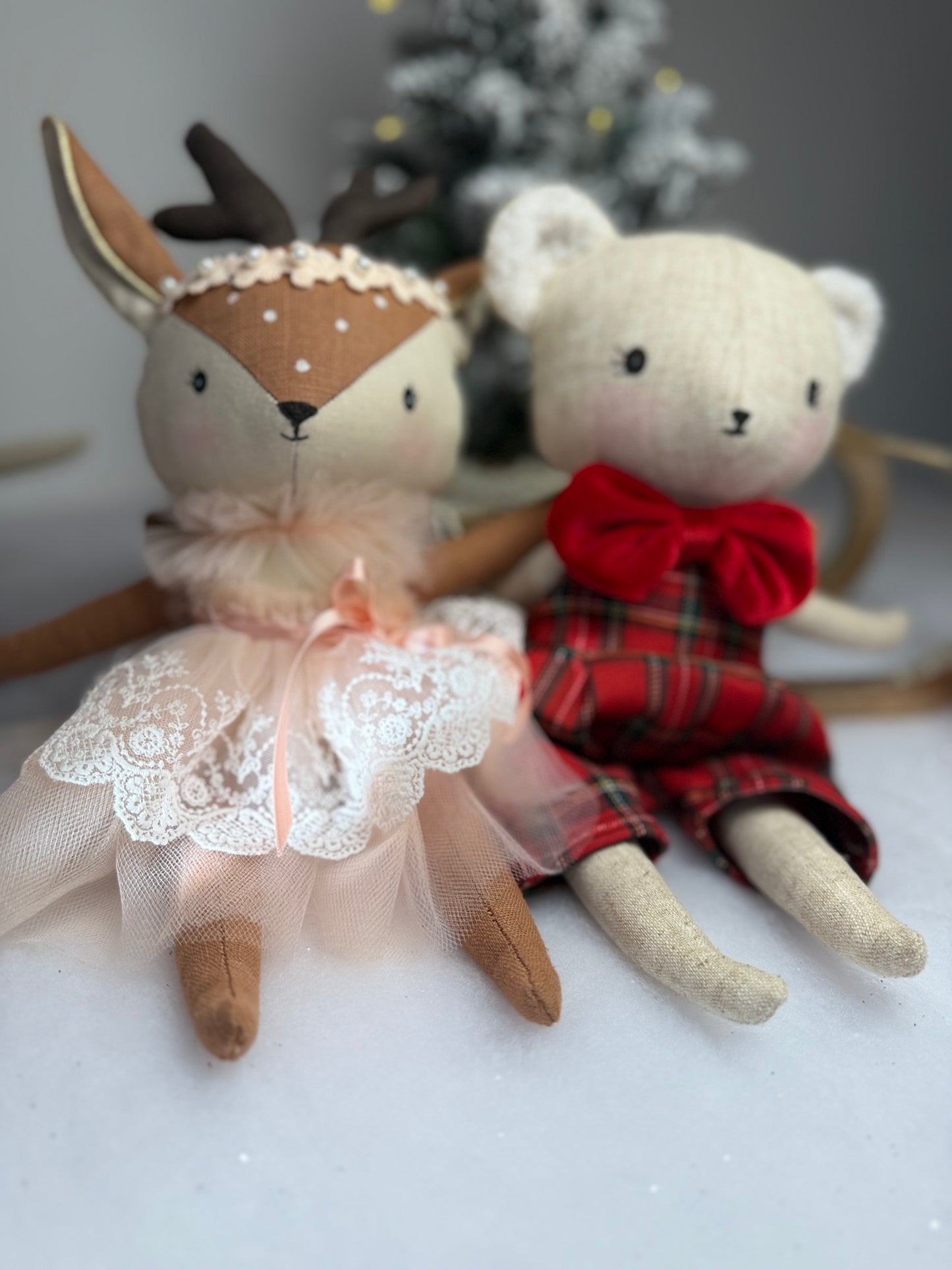 Teddy l'ourson-Les amis de Noël