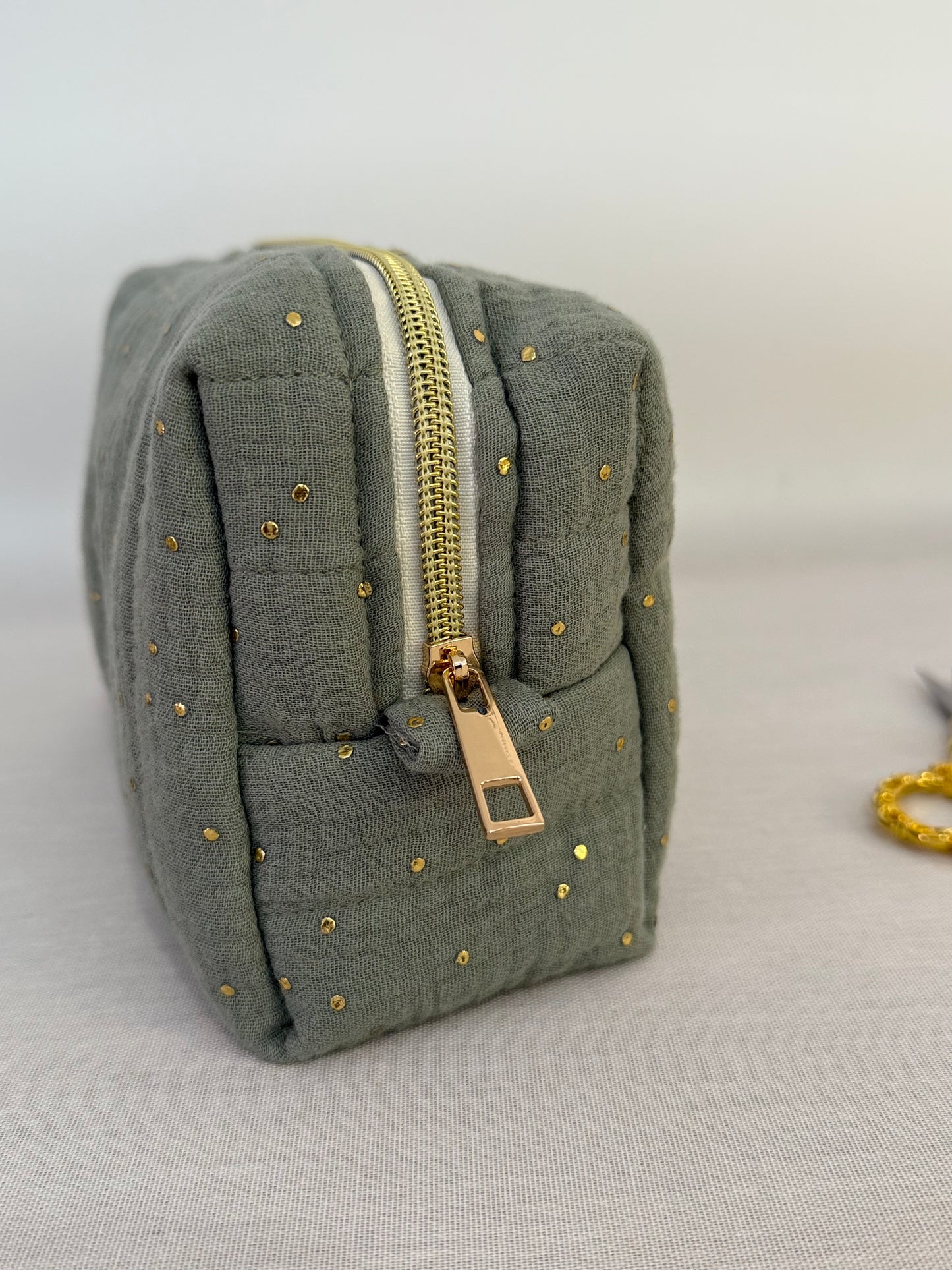 Trousse de toilette en double gaze