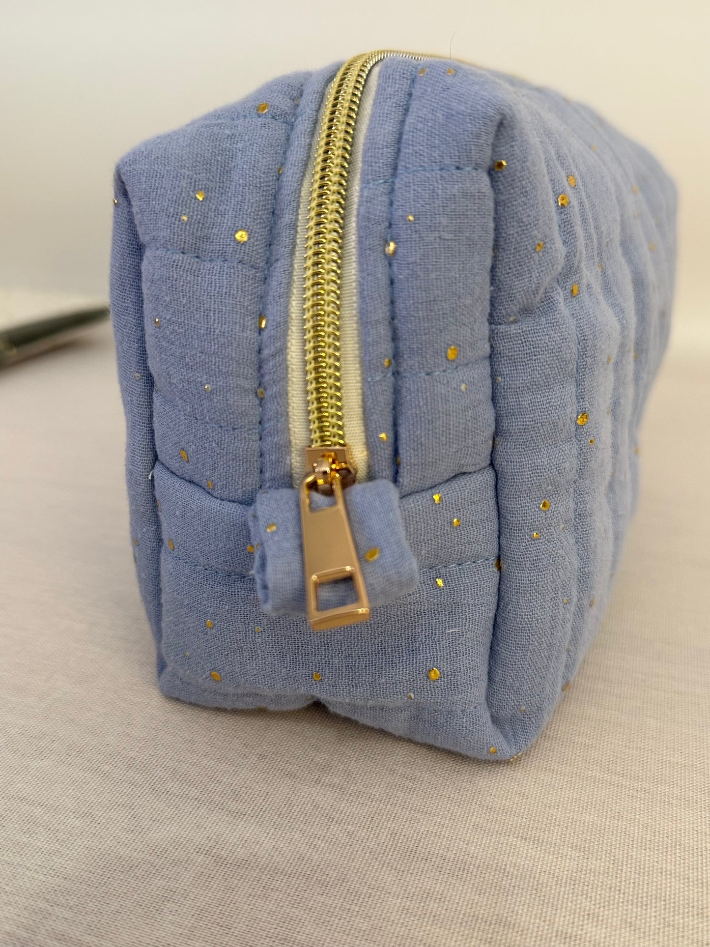 Trousse de toilette en double gaze