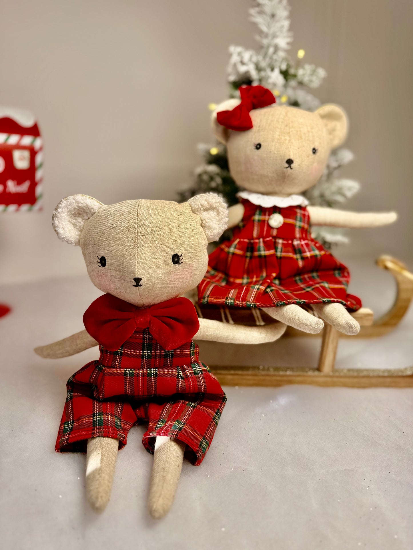 Rosie l'ourson- Les amis de Noël